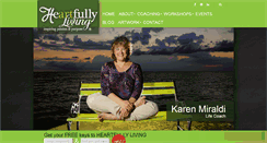 Desktop Screenshot of heartfullyliving.com