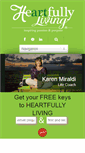 Mobile Screenshot of heartfullyliving.com